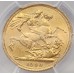 AUSTRALIA 1890 . ONE 1 SOVEREIGN . SYDNEY . GOLD . SLABBED